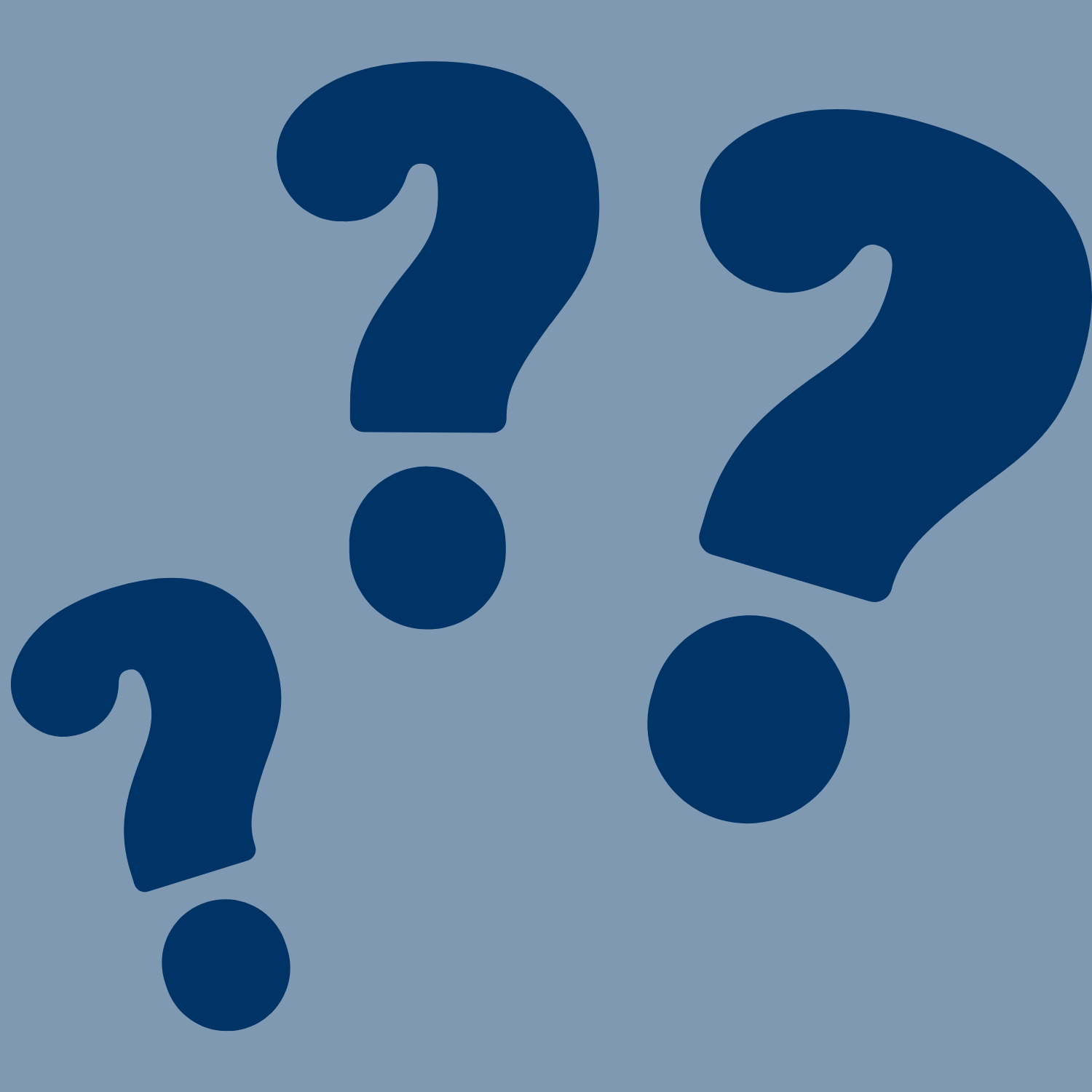 Grafik mit Fragezeichen und Text 'Neuer Kursort – Bald verfügbar!' auf dunklem Hintergrund. Ankündigung neuer AquaFit Schwimmkurse für Kinder und Erwachsene an einem neuen Standort.